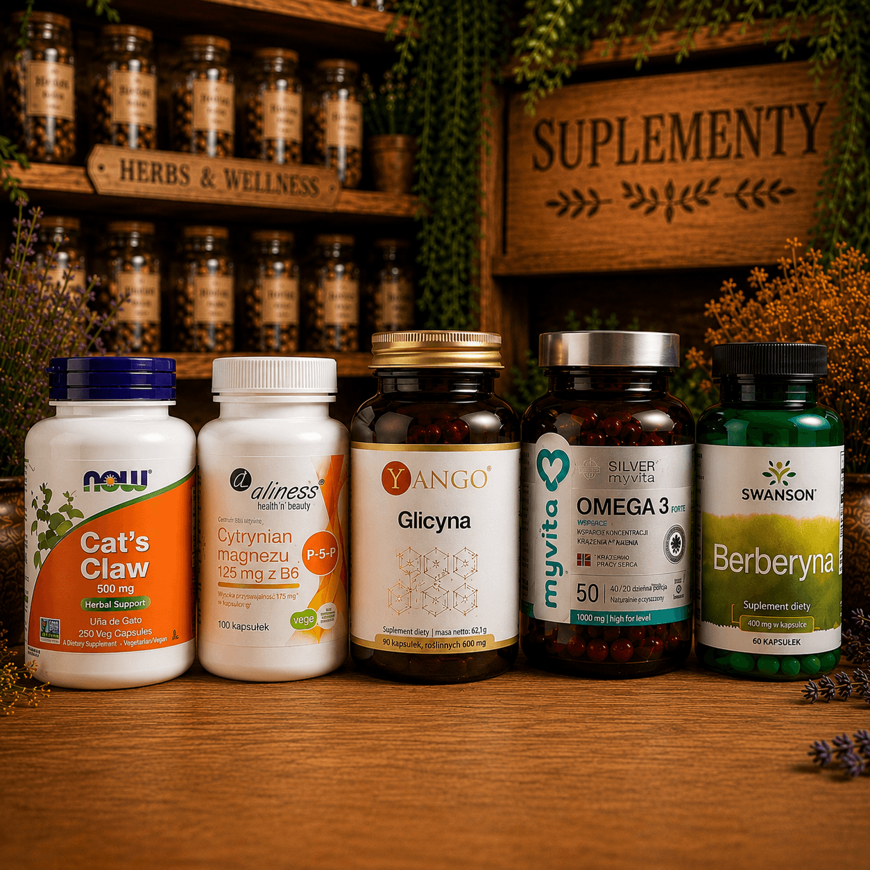 Suplementy diety — zdjęcie produktu